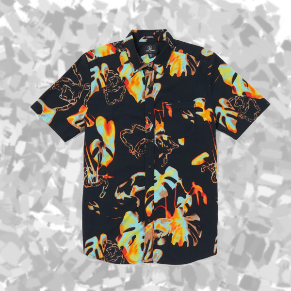 Paradise Bound Woven Short Sleeve Shirt