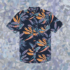 Indospray Floral Woven Short Sleeve Shirt